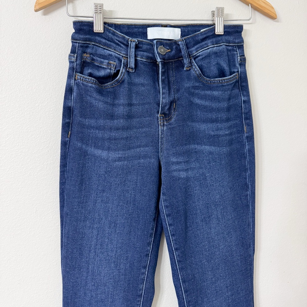 Vervet by Flying Money Women’s High-rise Flare Blue Jeans, Size 24